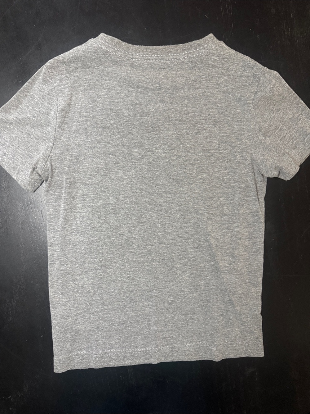 Jordan Gray Short-Sleeve Tee with Red and Black Graphic - Picture 2 of 4